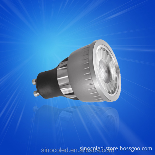 China 220V to 12V COB LED Spotlight - 3W/5W MR16 GU10 LED Spot Light CE ROHS